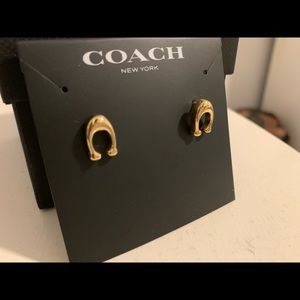 Coach Stud Earrings